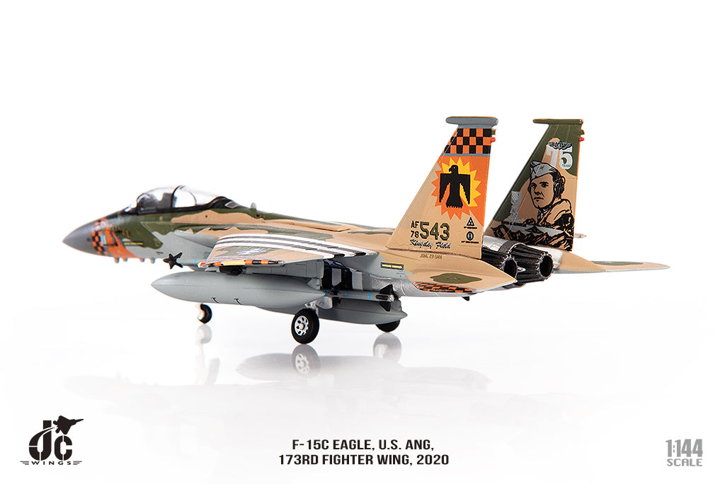 JC Wings JCW-144-F15-005 1:144 F-15C Eagle USAF 173RD Fighter Wing, 2020