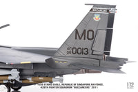 Pre-Order JC Wings JCW-72-F15-025 1:72 F-15SG Strike Eagle Republic of Singapore Air Force, 428th Fighter Squadron "Buccaneers" 2011