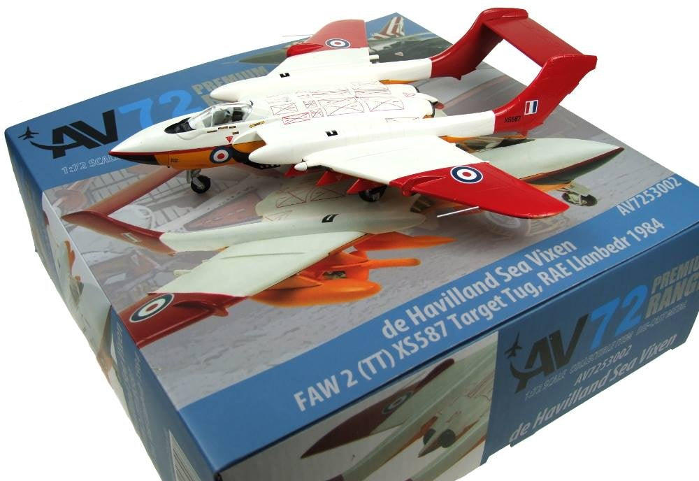 Aviation72 AV7253002 1:72 de Havilland Sea Vixen Target Tug XS587