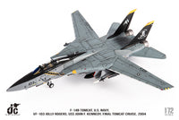 JC Wings JCW-72-F14-016 1:72 F-14B Tomcat, U.S. Navy, VF-103, Jolly Rogers, USS John F. Kennedy, Final Tomcat Cruise, 2004