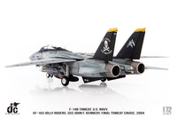 JC Wings JCW-72-F14-016 1:72 F-14B Tomcat, U.S. Navy, VF-103, Jolly Rogers, USS John F. Kennedy, Final Tomcat Cruise, 2004