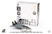 JC Wings JCW-72-F14-016 1:72 F-14B Tomcat, U.S. Navy, VF-103, Jolly Rogers, USS John F. Kennedy, Final Tomcat Cruise, 2004