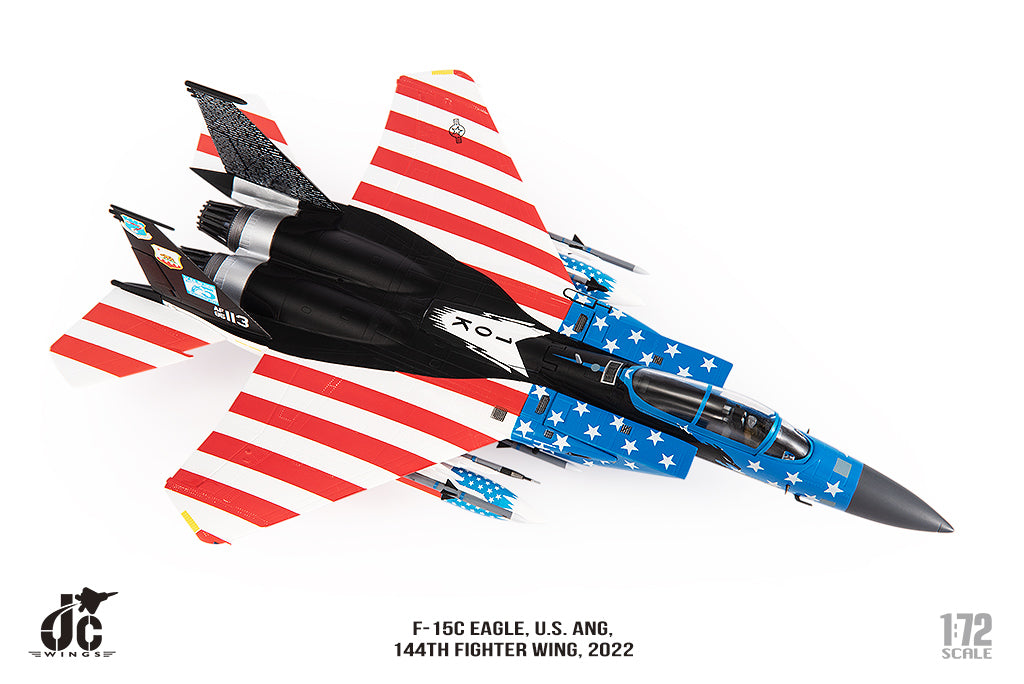 JC Wings JCW-72-F15-029 F-15C Eagle U.S. ANG, 144th Fighter Wing, 2022