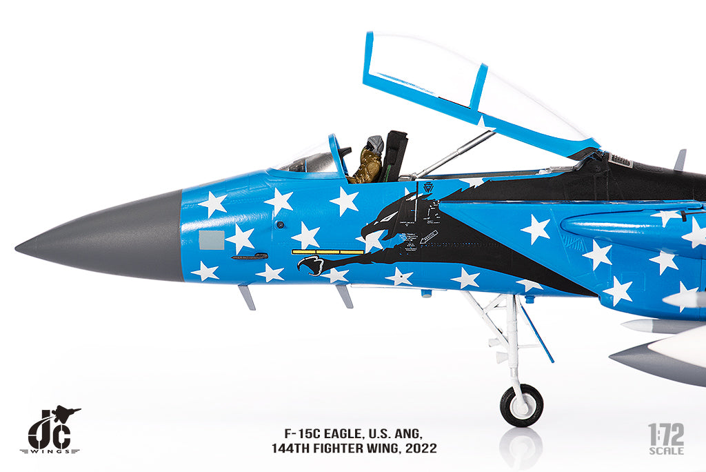 JC Wings JCW-72-F15-029 F-15C Eagle U.S. ANG, 144th Fighter Wing, 2022