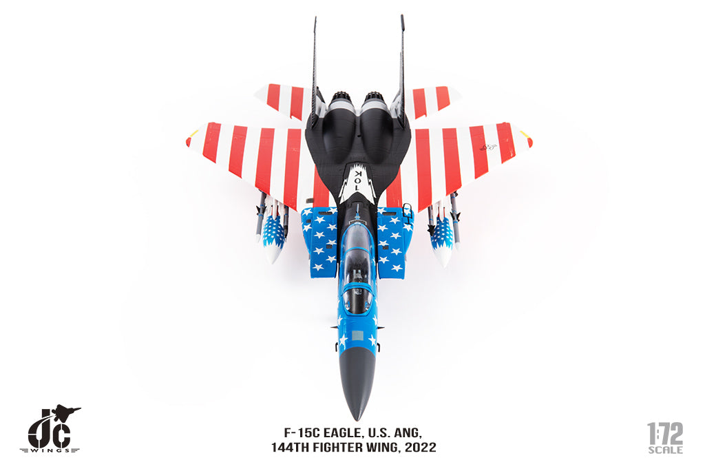 JC Wings JCW-72-F15-029 F-15C Eagle U.S. ANG, 144th Fighter Wing, 2022