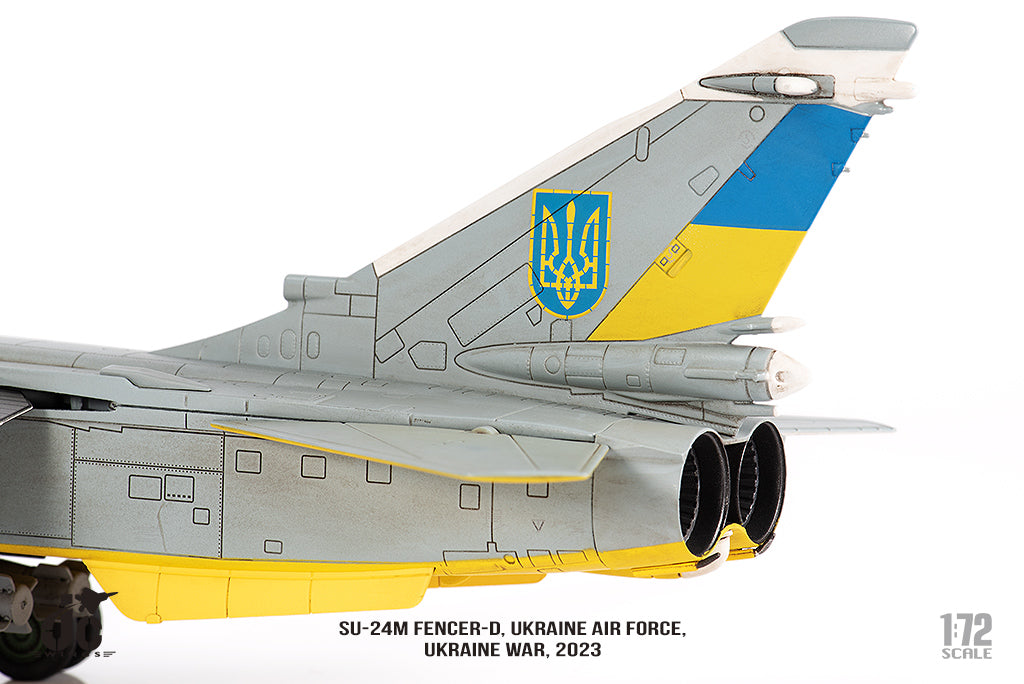 JC Wings JCW-72-SU24-001 Sukhoi SU-24M Fencer-D Ukrainian Air Force, Ukraine War 2023