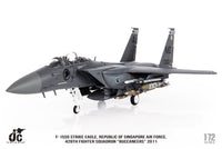 Pre-Order JC Wings JCW-72-F15-025 1:72 F-15SG Strike Eagle Republic of Singapore Air Force, 428th Fighter Squadron "Buccaneers" 2011