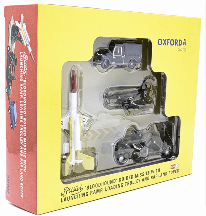 Oxford 76SET65 1:76 RAF, 3-Piece Bloodhound Missile Set