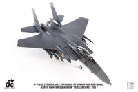 Pre-Order JC Wings JCW-72-F15-025 1:72 F-15SG Strike Eagle Republic of Singapore Air Force, 428th Fighter Squadron "Buccaneers" 2011