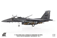 Pre-Order JC Wings JCW-72-F15-025 1:72 F-15SG Strike Eagle Republic of Singapore Air Force, 428th Fighter Squadron "Buccaneers" 2011