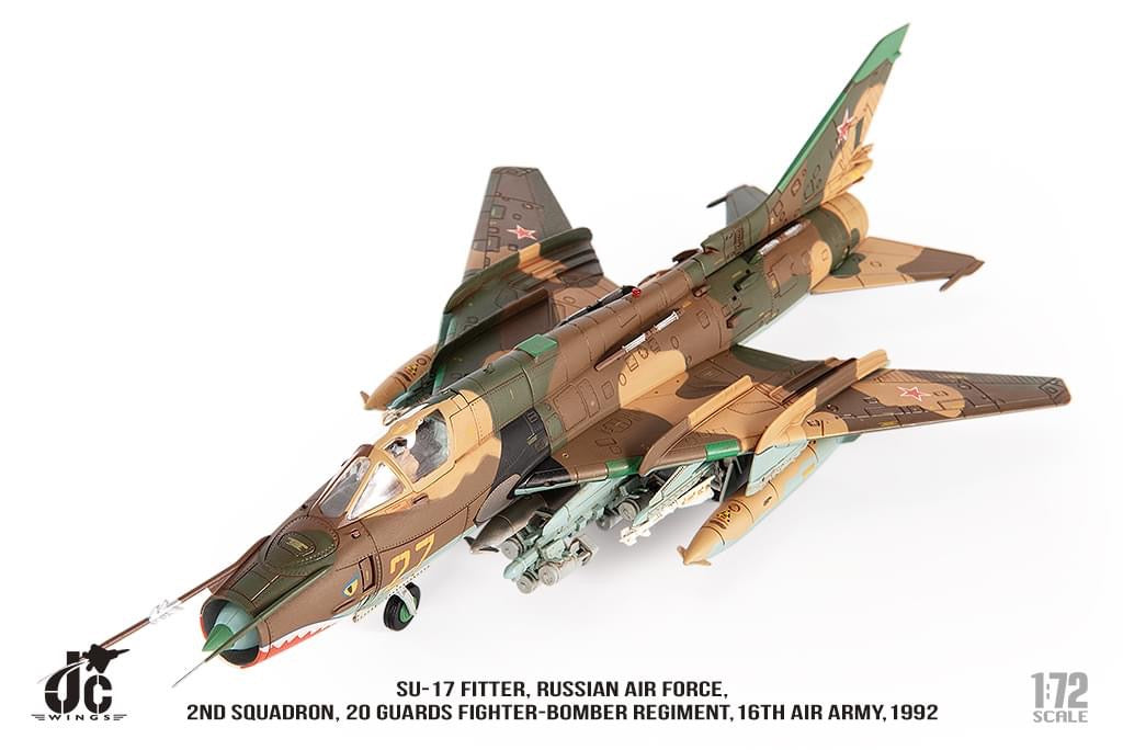 Pre-Order JC Wings JCW-72-SU20-003 1:72 SU-17 Fitter Russian Air Force, 20 Guards Fighter-Bomber Regiment, 16th Air Army, 1992