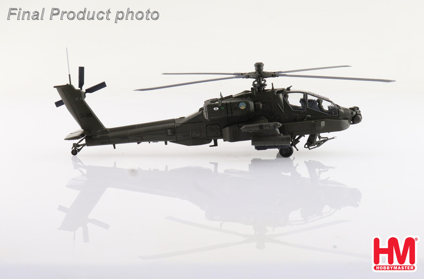 Hobby Master HH1218 1:72 AH-64D Apache Q-05, RNLAF, 2000s