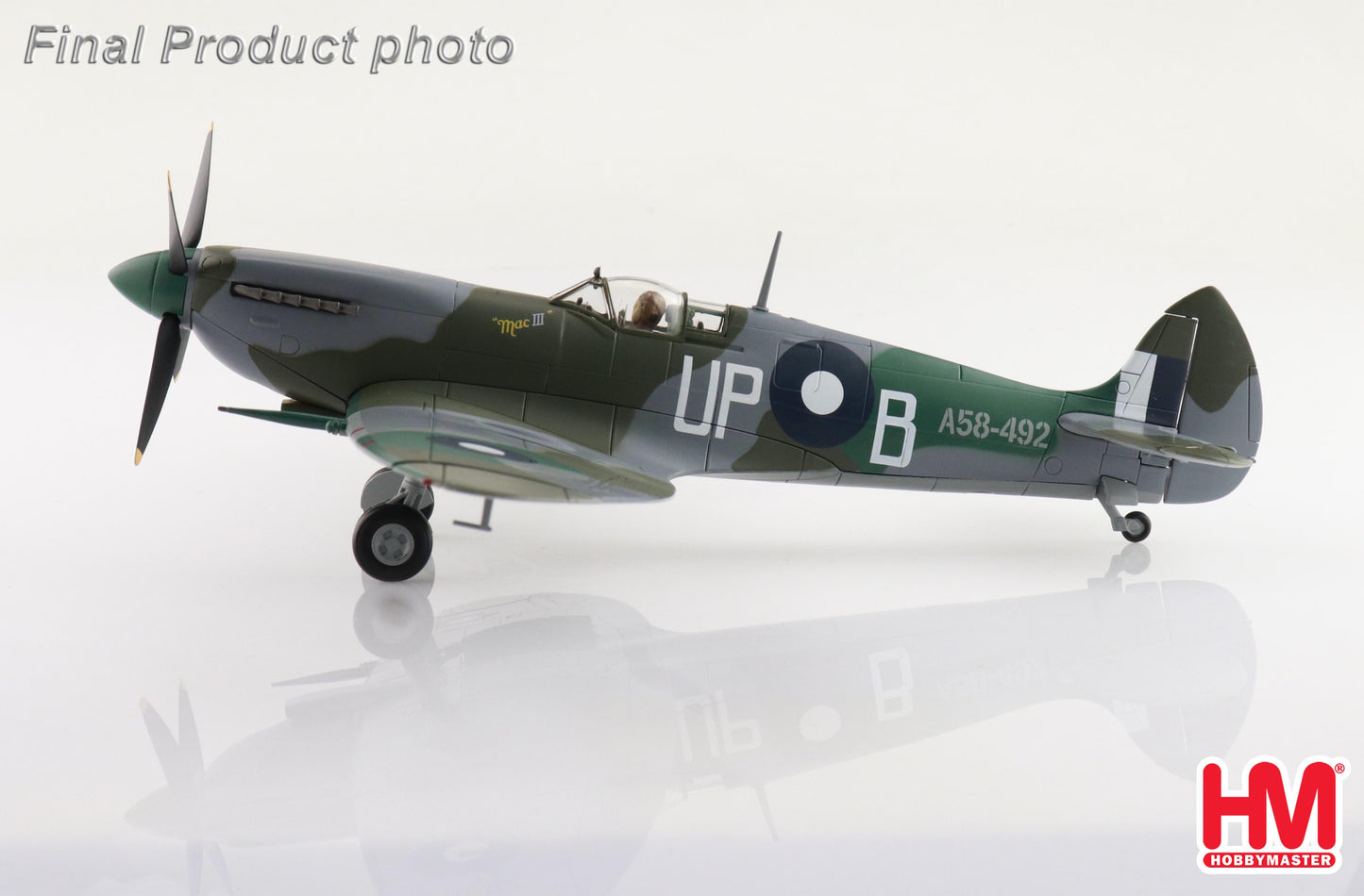 Hobby Master HA8327 1:72 Spitfire MK.VIII UP-B/A58-492, RAAF