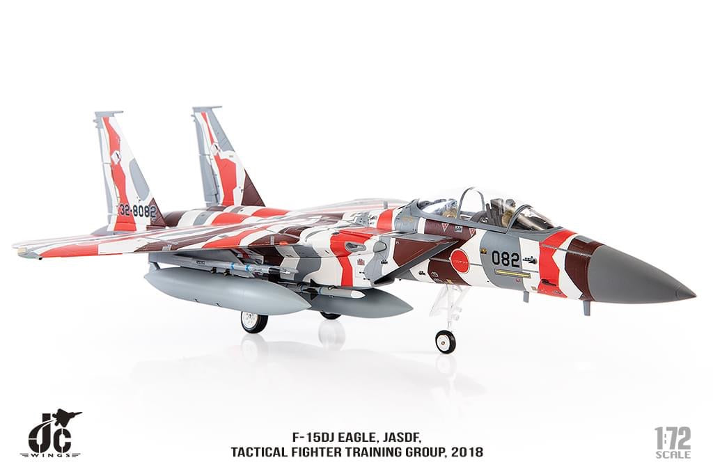 Pre-Order JC Wings JCW-72-F15-024 1:72 F-15DJ Eagle JASDF, Tactical Fighter Training Group, 2018