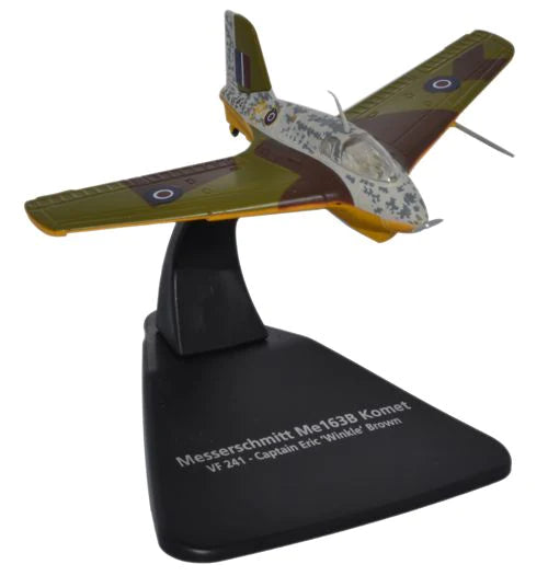 Oxford AC073 1:72  Messerschmitt Me 163 Komet - VF241, Captured Enemy  Aircraft Flight, Royal Aircraft Establishment, 1945