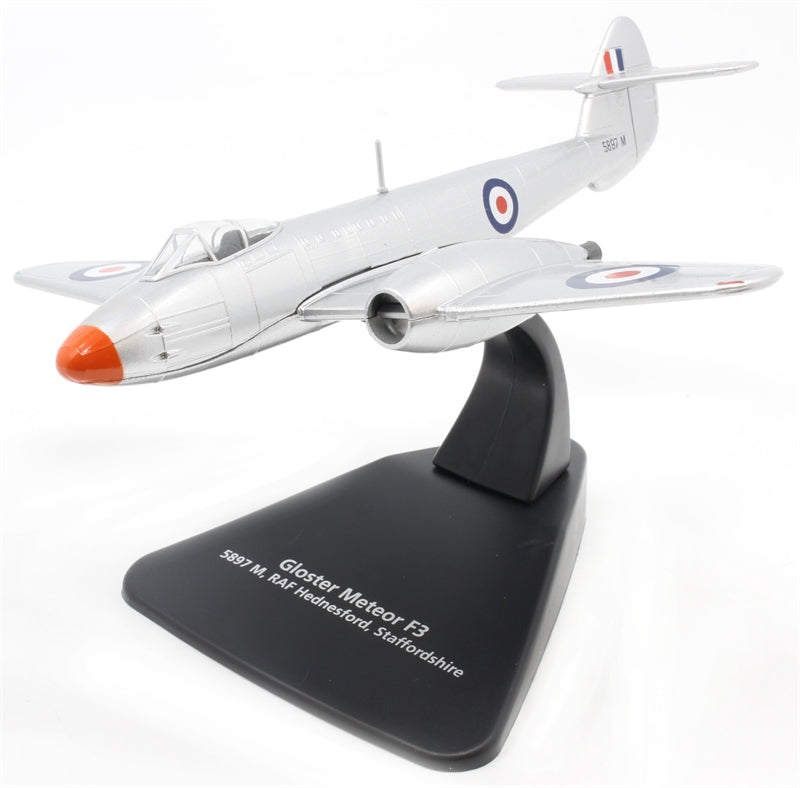 Oxford AC095 1:72  Gloster F.3 Meteor - RAF Hednesford, Staffs, England,  1955