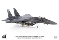 Pre-Order JC Wings JCW-72-F15-025 1:72 F-15SG Strike Eagle Republic of Singapore Air Force, 428th Fighter Squadron "Buccaneers" 2011