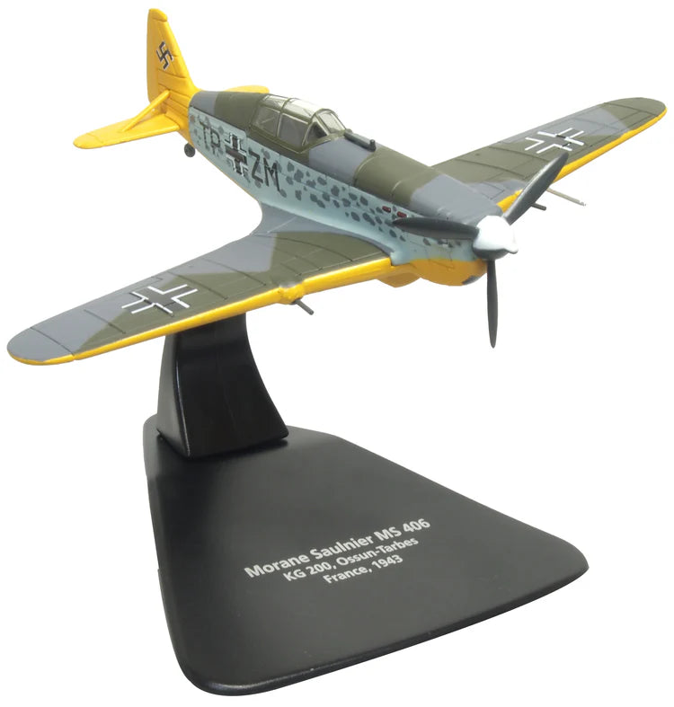 Oxford AC116 1:72 Morane Saulnier 406 KG200 Luftwaffe France 1943