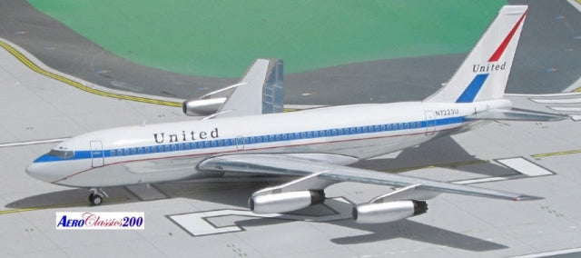 AeroClassics N7223U 1:200 United Airlines Boeing 720 N7223U