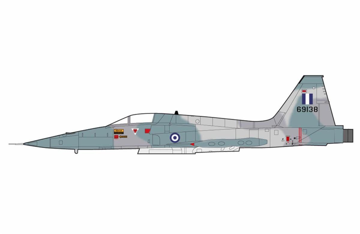 Pre-Order Hobby Master HA33005 1:72 F-5A "Hellenic Air Force" 69138, 343 DIS, 113 CW, Mikra AFB, 1996