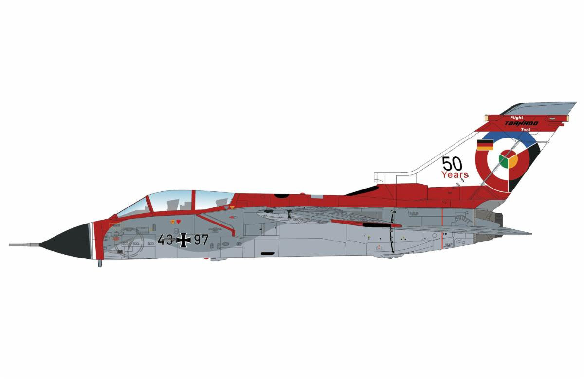 Pre-Order Hobby Master HA6728 1:72 Tornado IDS "50 Years Anniversary" 43+97, WTD-61, Luftwaffe, RIAT 2024