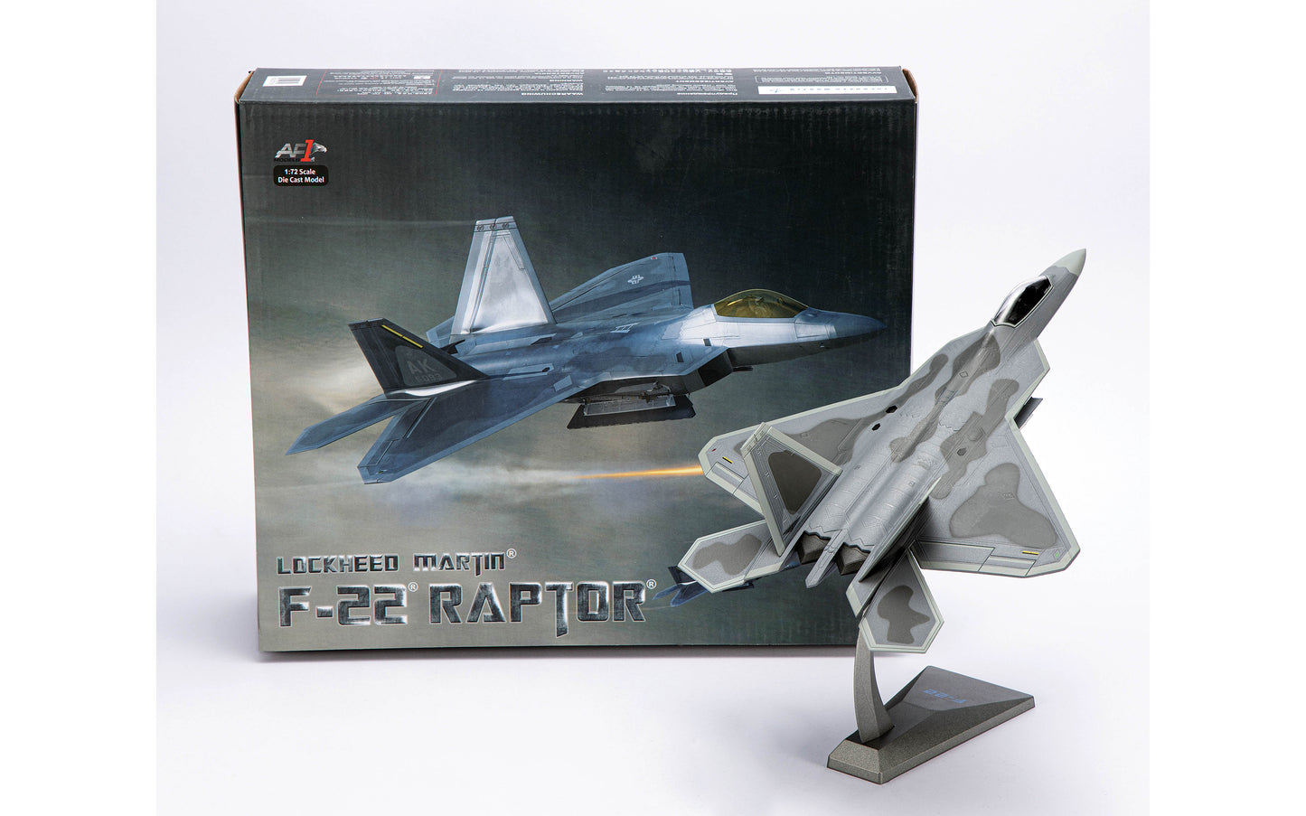 Air Force 1 AF1-0117D 1:72 F-22 Raptor 'Pair O Dice' Elmendorf AFB