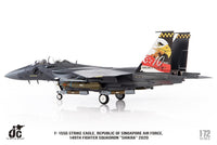 Pre-Order JC Wings JCW-72-F15-026 1:72 F-15SG Strike Eagle Republic of Singapore Air Force, 149th Fighter Squadron "Shikra" 2020