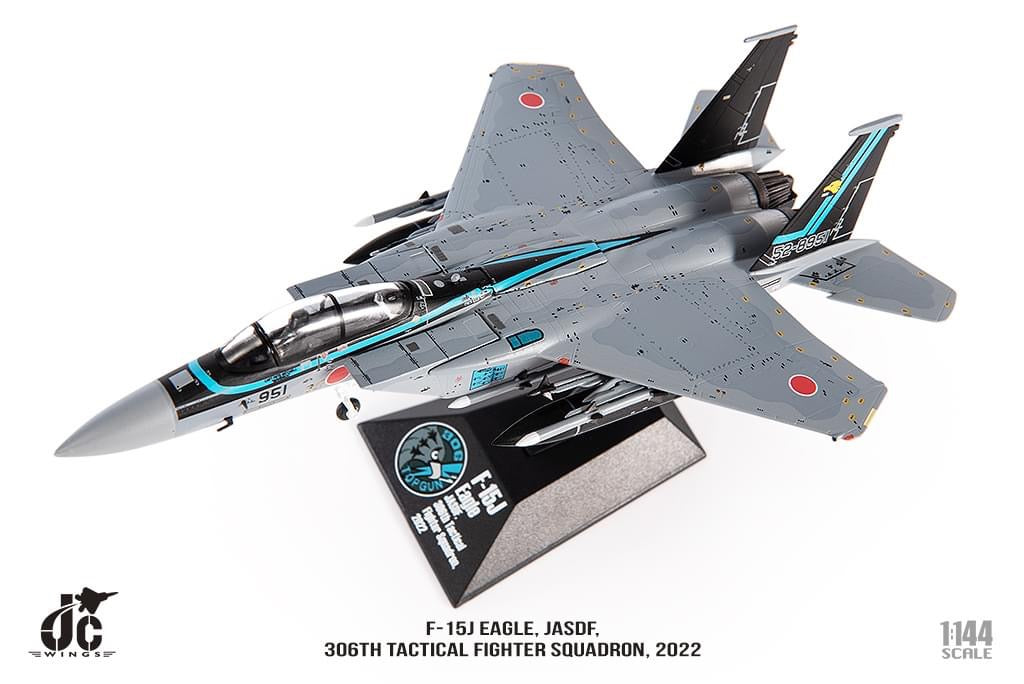 Pre-Order JC Wings JCW-144-F15-006 1:144 F-15J Eagle JASDF, 306th Tactical Fighter Squadron, 2022