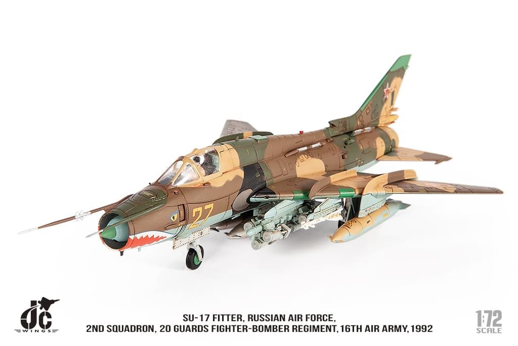 Pre-Order JC Wings JCW-72-SU20-003 1:72 SU-17 Fitter Russian Air Force, 20 Guards Fighter-Bomber Regiment, 16th Air Army, 1992