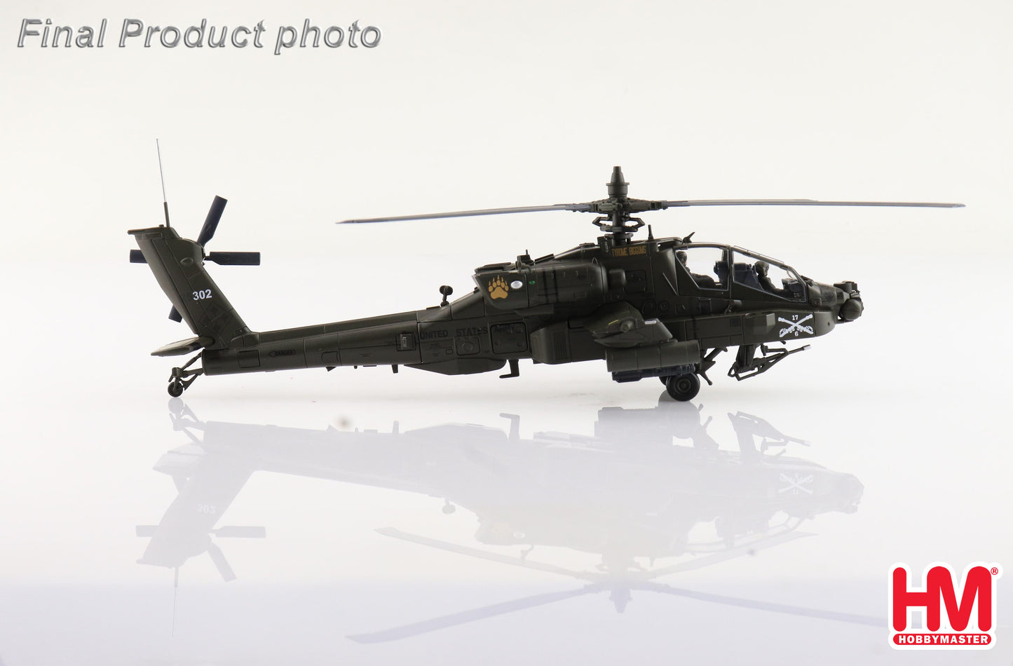 Hobby Master HH1219 1:72 AH-64D Apache 4th Combat Aviation Brigade, US Army, June 2018 to Mar. 2019 “Atlantic Resolve”