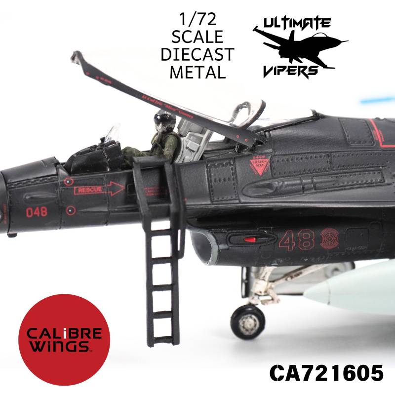 Calibre Wings CA721605 1:72 F-16C Fighting Falcon, USAF Wraith, Nellis AFB, Nevada 2019