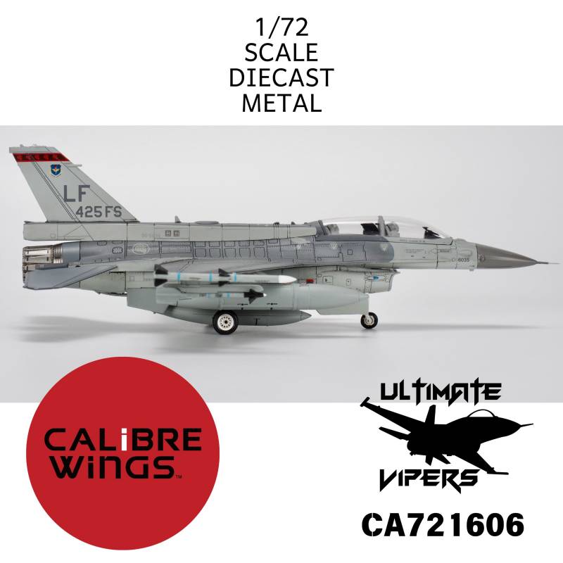 Calibre Wings CA721606 1:72 F-16D Fighting Falcon, RSAF 425th FS, #96-5035, Luke AFB , Arizona