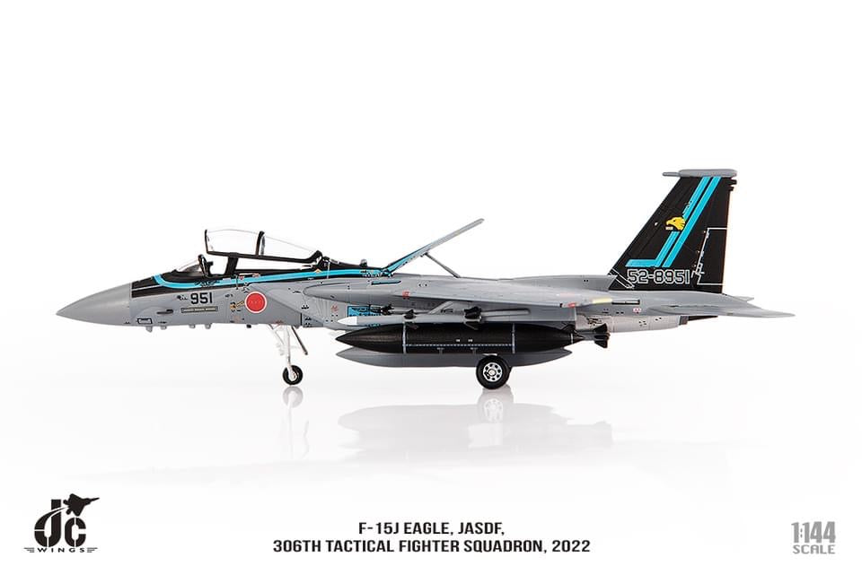 Pre-Order JC Wings JCW-144-F15-006 1:144 F-15J Eagle JASDF, 306th Tactical Fighter Squadron, 2022