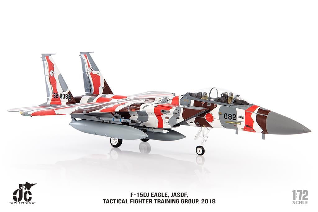 Pre-Order JC Wings JCW-72-F15-024 1:72 F-15DJ Eagle JASDF, Tactical Fighter Training Group, 2018