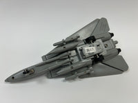 Diecast Pull-Back Toy F-14 Tomcat USN W/Swing Wing Action