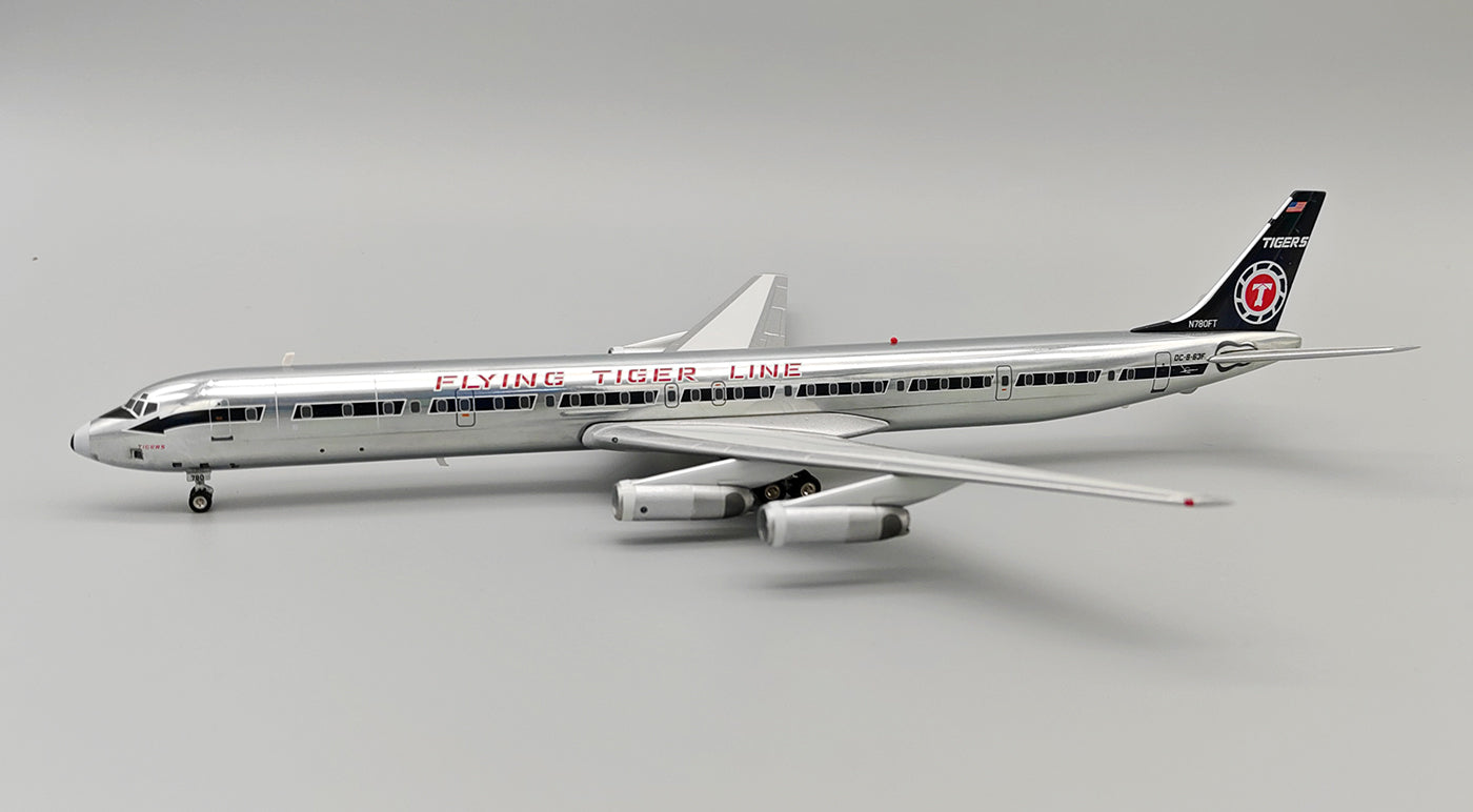 InFlight IF863FT1024PR 1:200 Flying Tigers McDonnell Douglas DC-8-63CF N780FT