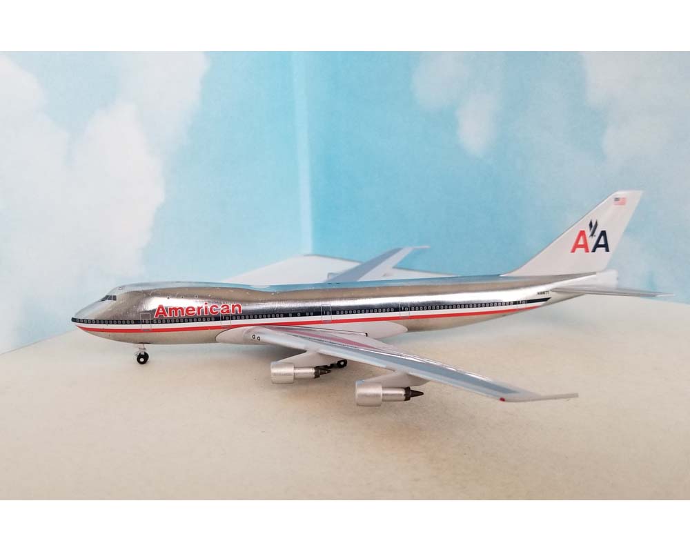 AeroClassics FYRS74704 1:400 American Airlines Boeing 747-100 N9671