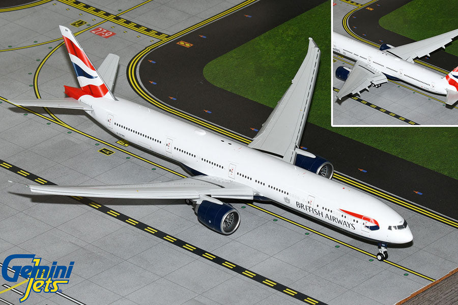 Gemini Jets G2BAW1131F 1:200 British Airways Boeing 777-300ER G-STBH (Flaps Down)