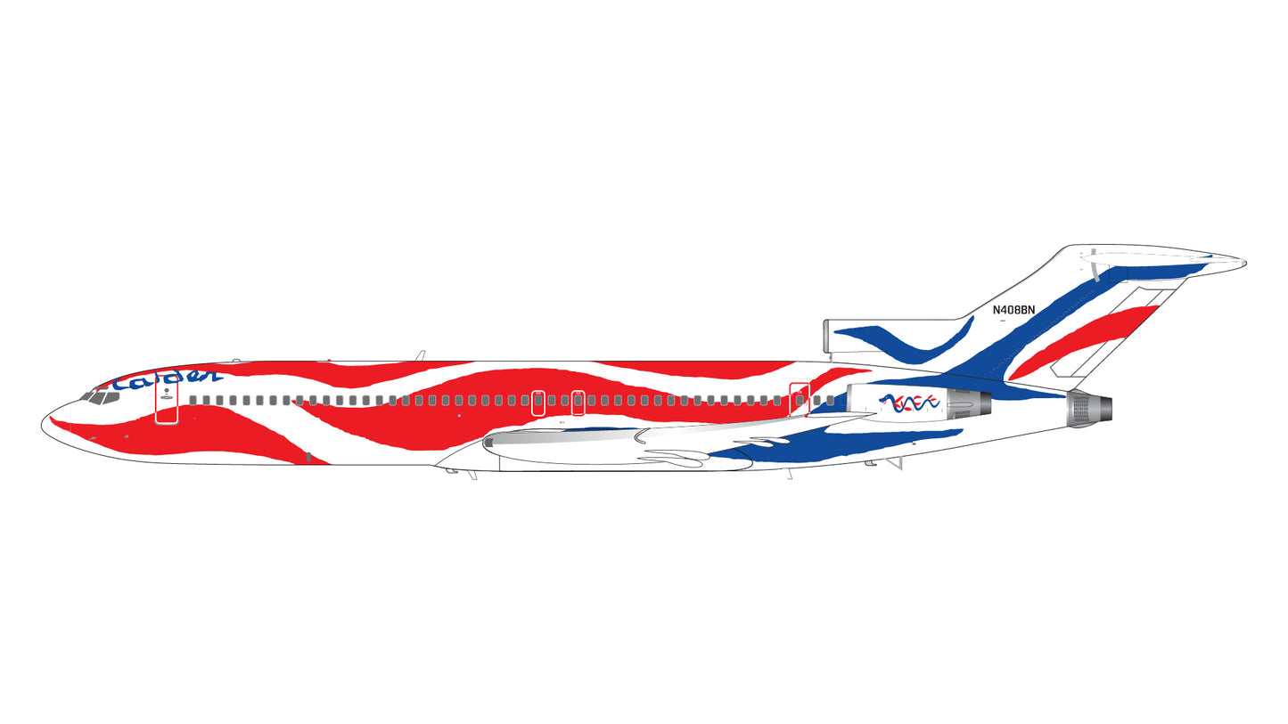 Gemini Jets G2BNF1220 1:200 Braniff International Airways Boeing 727-200 N408BN “Calder” Bicentennial