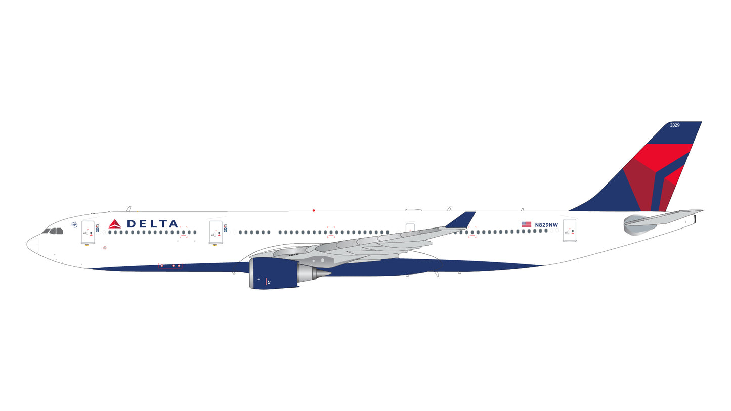 Gemini Jets G2DAL1119 1:200 Delta Air Lines A330-300 N829NW