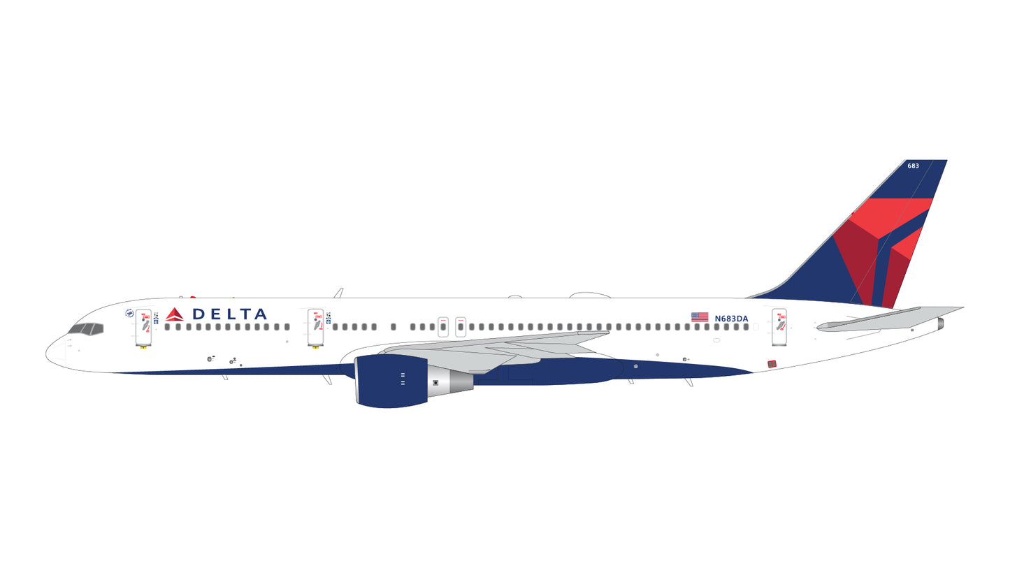 Gemini Jets G2DAL1307 1:200 Delta Air Lines Boeing 757-200 N683DA