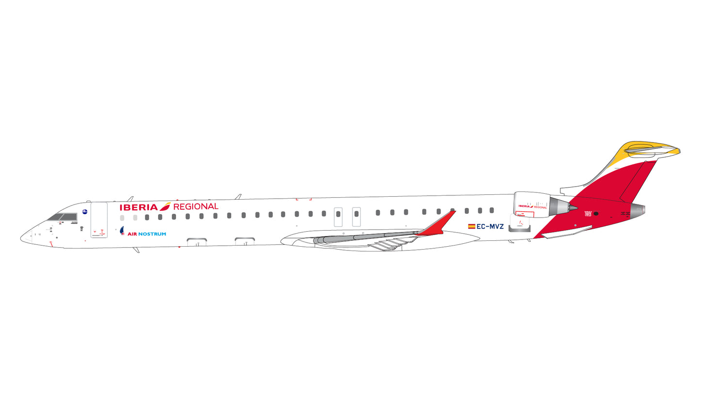 Pre-Order Gemini Jets G2IBE1228 1:200 Iberia Regional / Air Nostrum CRJ1000 EC-MVZ