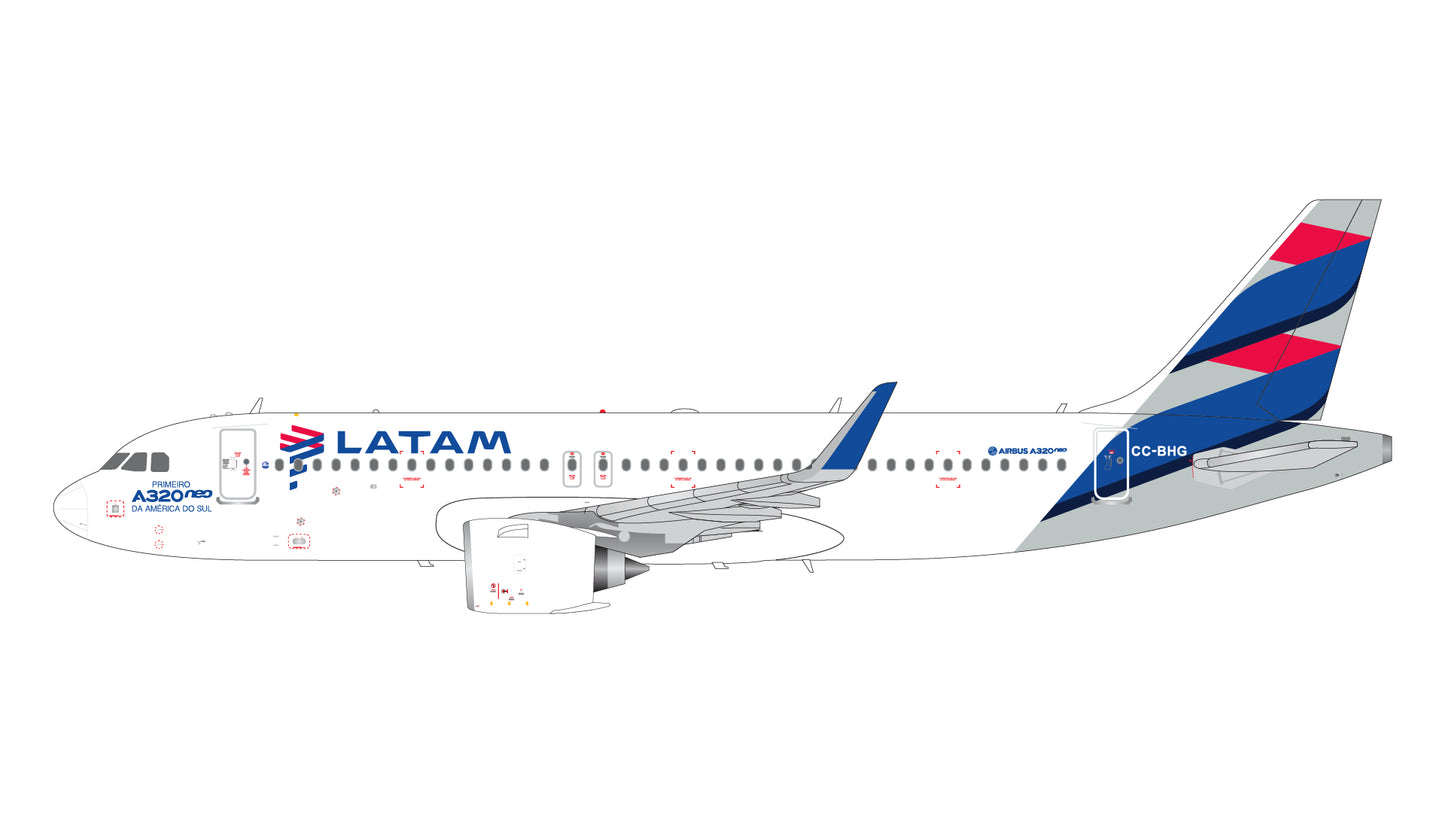 Gemini Jets G2LAN1313 1:200 LATAM Airlines A320neo CC-BHG