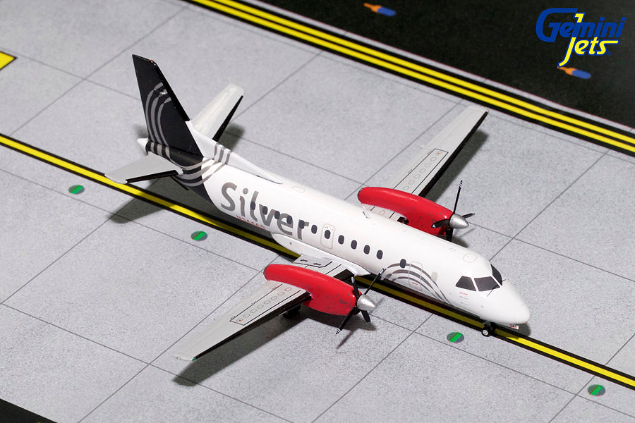 Gemini Jets G2SIL709 1:200 Silver Airways Saab 340B N344AG