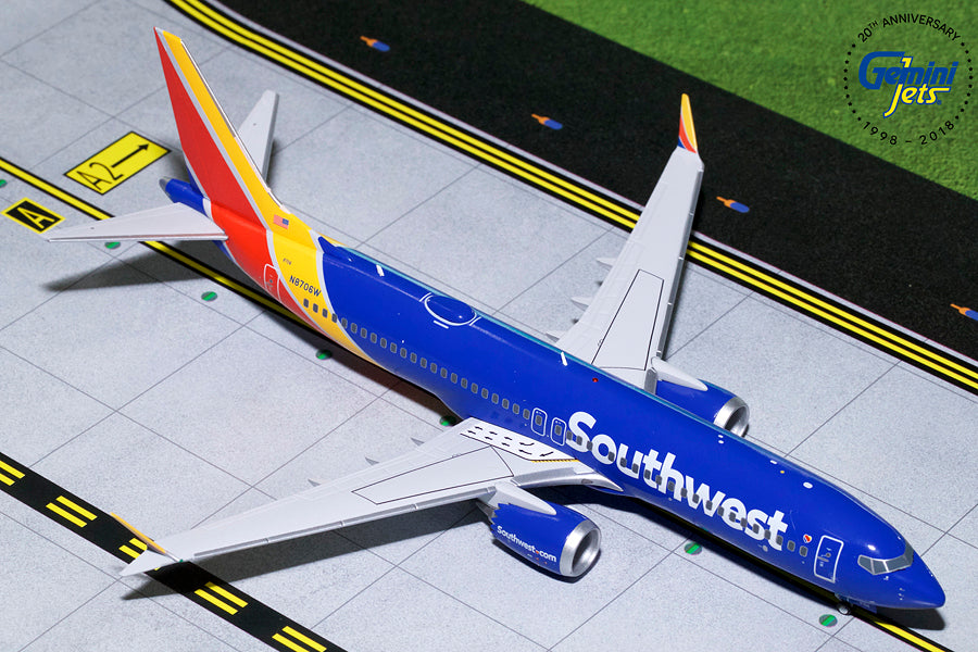 Gemini Jets G2SWA757 1:200 Southwest Boeing 737 Max 8 N8706W