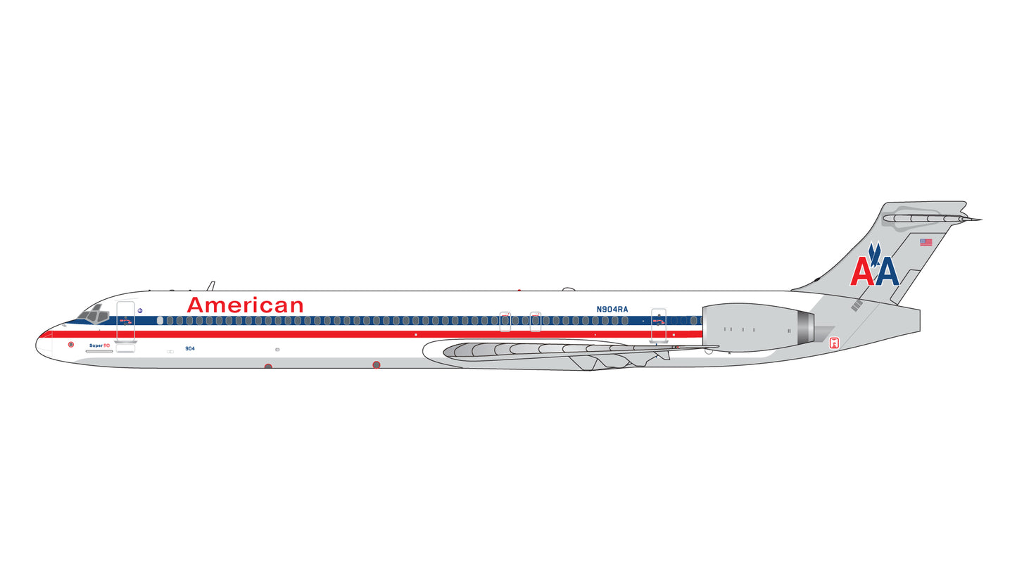 Pre-Order Gemini Jets GJAAL1566 1:400 American Airlines MD-90 N904RA