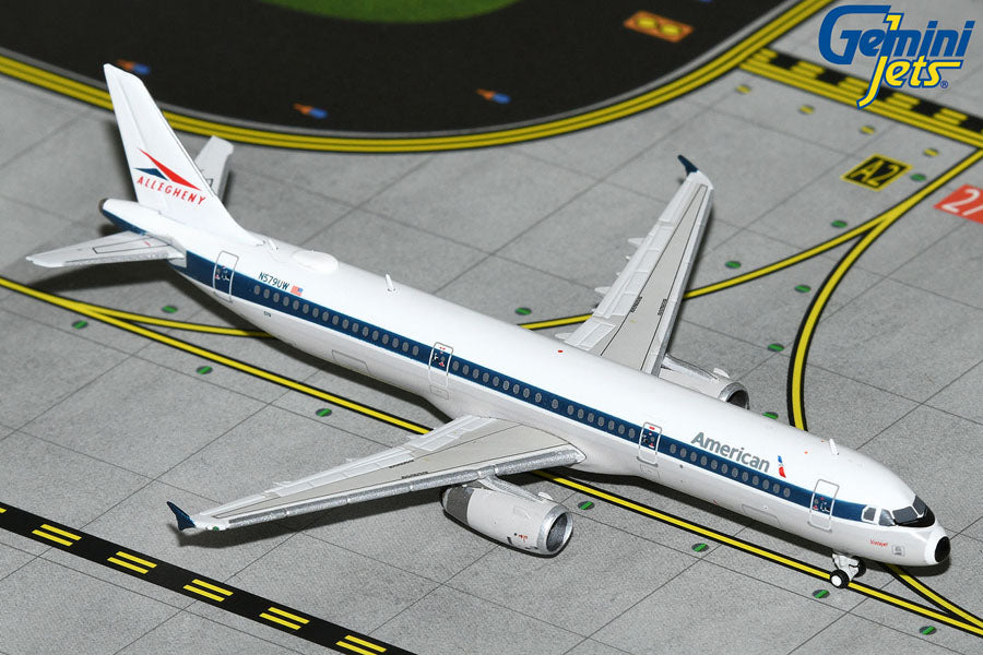 Gemini Jets GJAAL2261 1:40 American/Allegheny Airbus A321