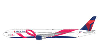 Gemini Jets GJDAL2154 1:400 Delta Air Lines B767-400ER N845MH pink ribbon/Breast Cancer Research Fdn.