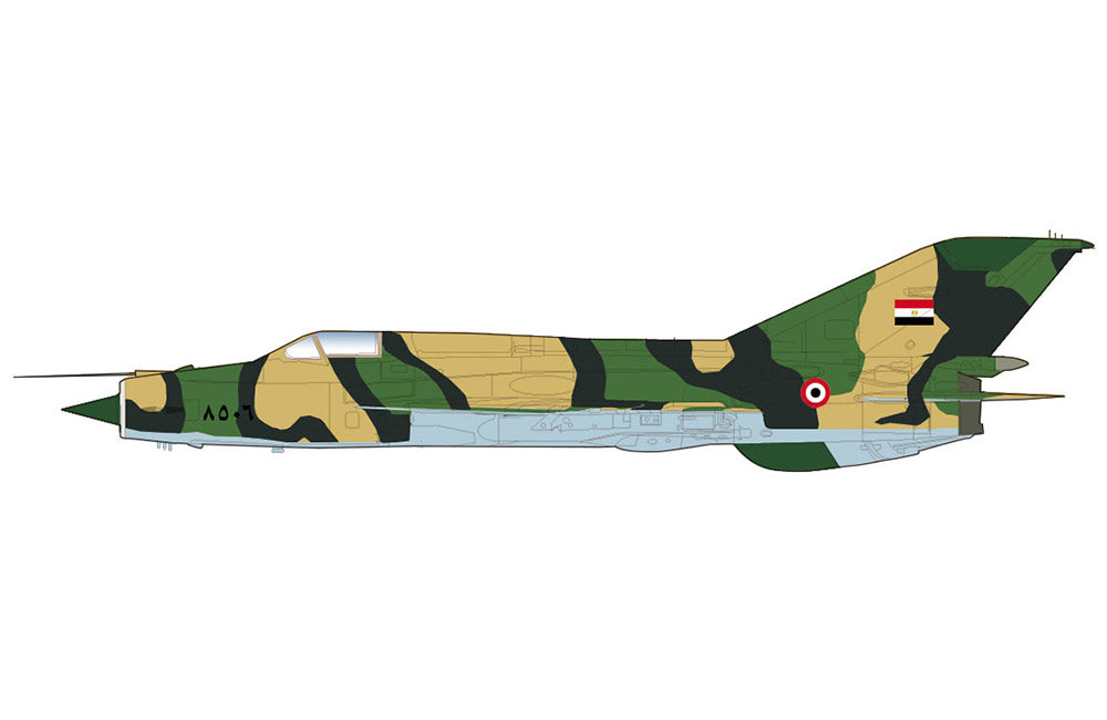 Pre Order Hobby Master HA0178 1:72 P-51D MIG-21MF "Nile Valley"(late scheme) Egyptian Air Force, 1970s