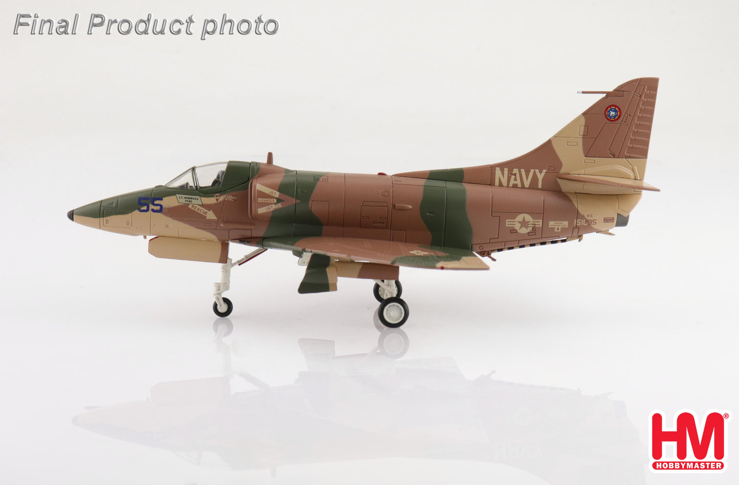 Hobby Master HA1441 1:72 A-4E Skyhawk "Aggressor" 151095, US Navy, 1985/86 HA1441